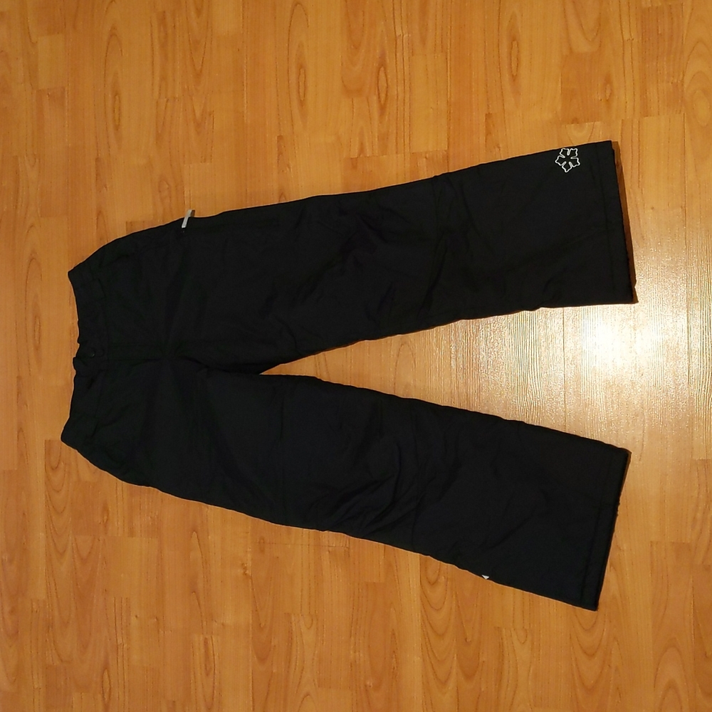 Columbia Youth 18/20 Black Insulated Snowpants